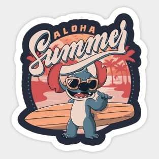 Aloha Summer Sticker